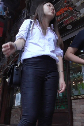 黑裤丰腴美臀紧身裤甜美女孩 [693 MB]