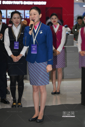 SH25-179-67√CATA航空大会-南航轻熟女主持
