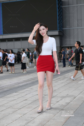 肤白貌美包臀裙网红（LinLin）