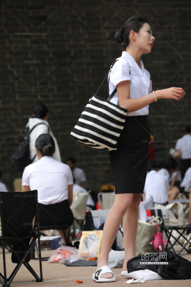 独家原创-新空乘面试站累了肉丝拖鞋歇歇